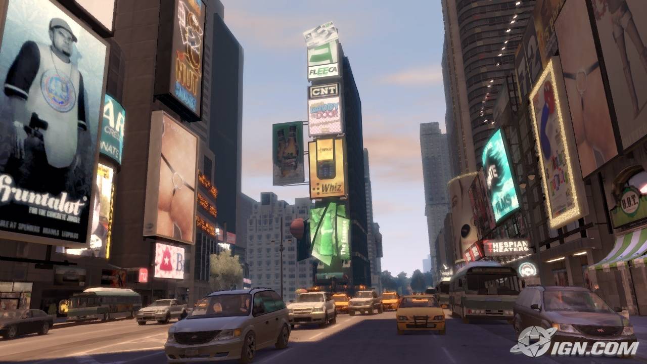 GTA4 Star Junction - Times Square Liberty City